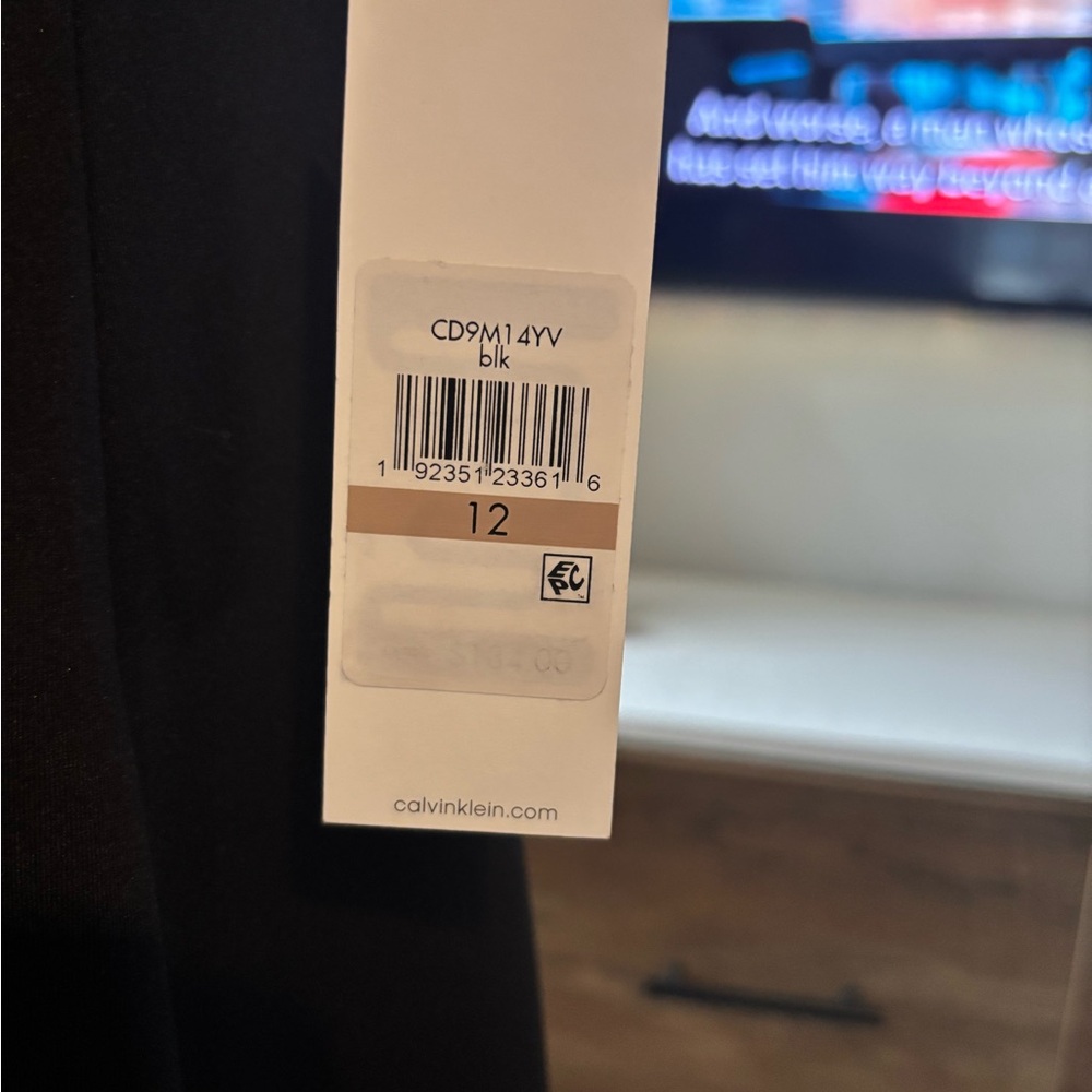 NEW Calvin Klein Black Mini Dress!! - Picture 6 of 7